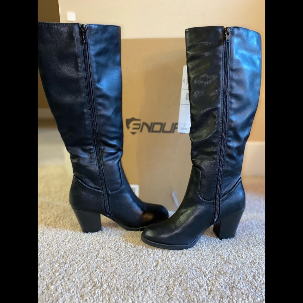 Black boots